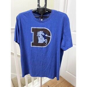 Denver Broncos Vintage Throwback NFL Football Logo Tee by Nike Men’s Size XXL